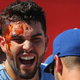Illustration for article titled Eric Hosmers Walk-Off Hit Earned Him A Face Full Of Barbecue Sauce
